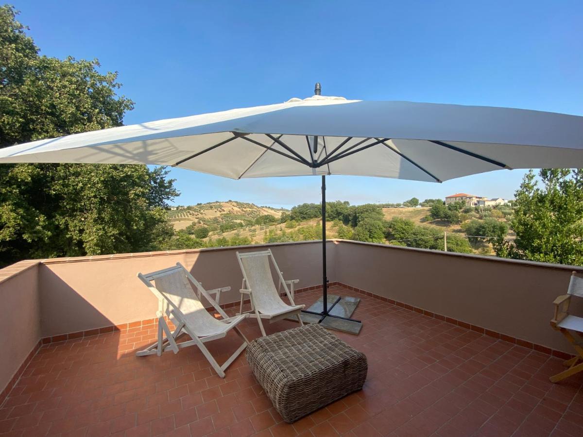 Villa Casale Cialifone Alanno Exterior foto